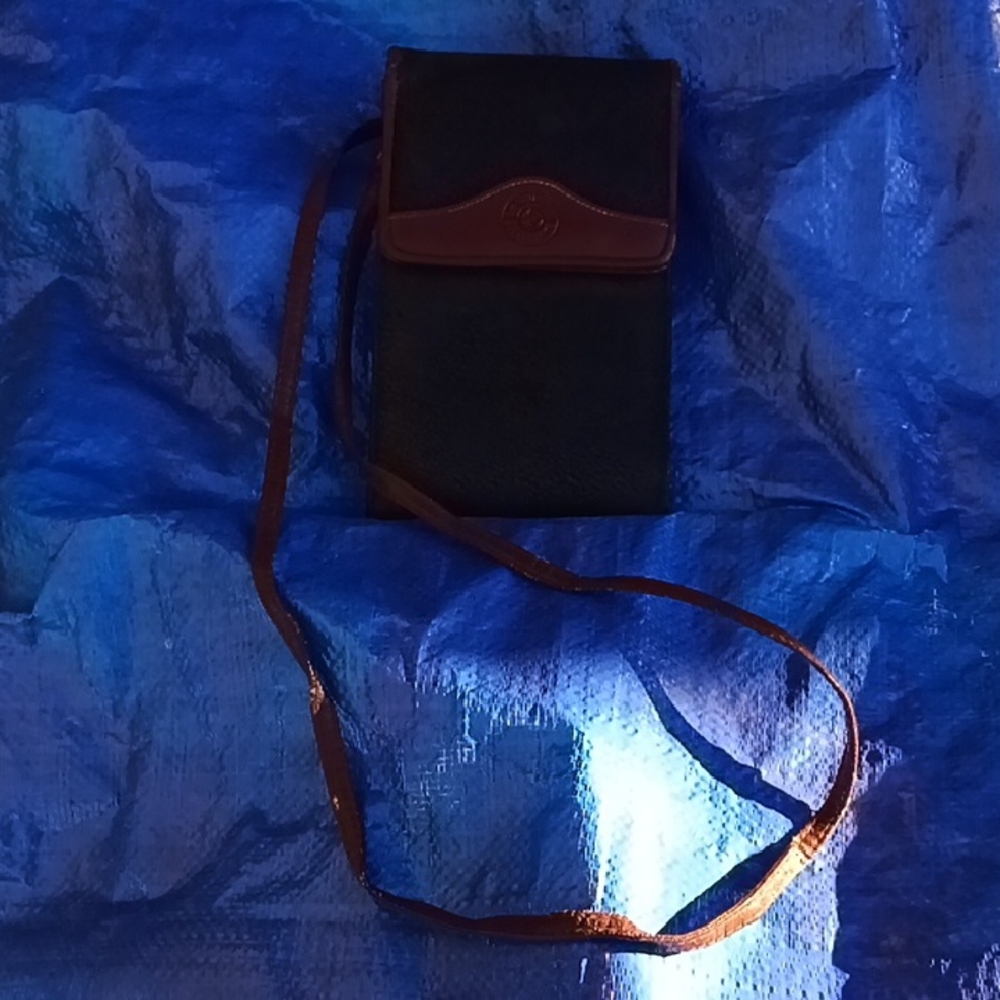 Brown and Black Crossbody Bag